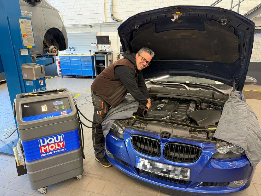 Ein Gerät un der Werkstatt